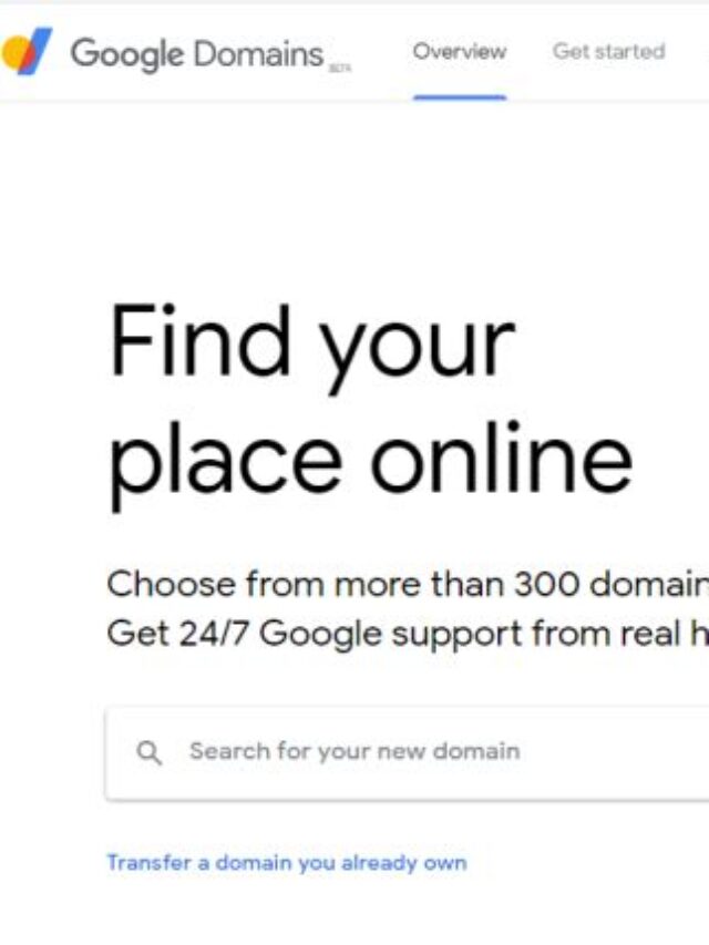 Google Domains क्या है?