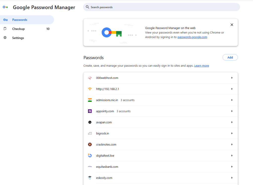 ब्राउज़र में सेव किए गए पासवर्ड कैसे देखें और डिलीट करें | Google Password Manager क्या है कैसे काम करता है? 2