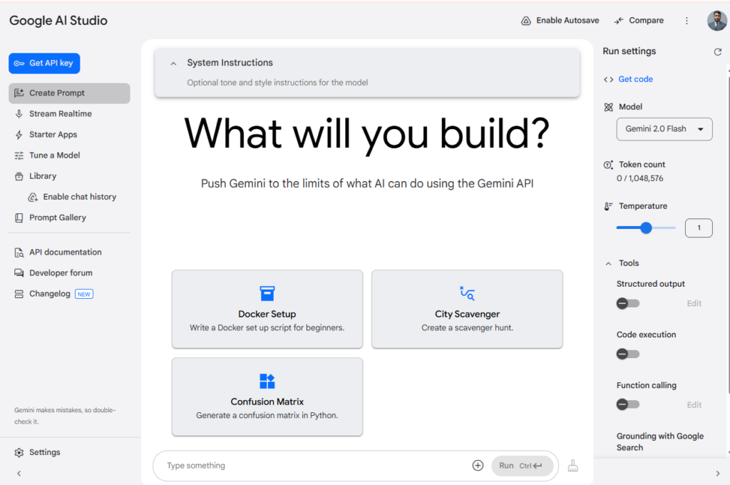 Google AI Studio क्या है? कैसे प्रयोग करें? 2 Google AI Studio क्या है? कैसे प्रयोग करें? 2