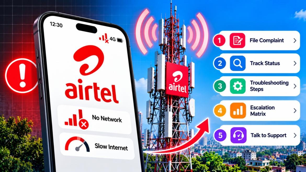 Airtel Network Complaint Escalation Guide
