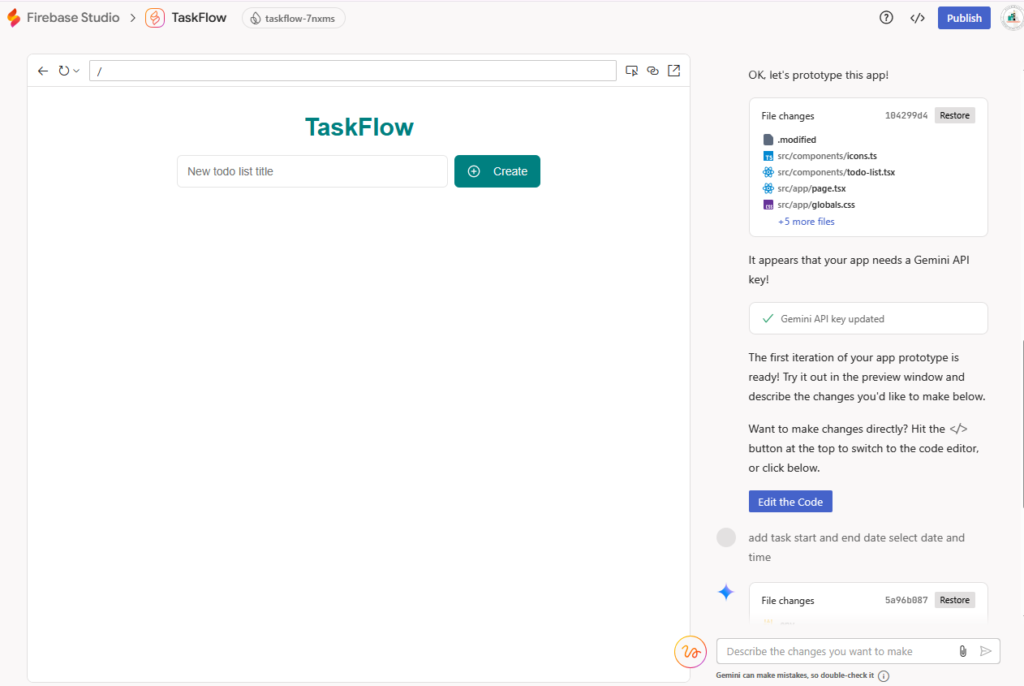 Google Firebase Studio AI: AI युग में ऐप डेवलपमेंट की क्रांति 2 Google Firebase Studio AI: AI युग में ऐप डेवलपमेंट की क्रांति 2