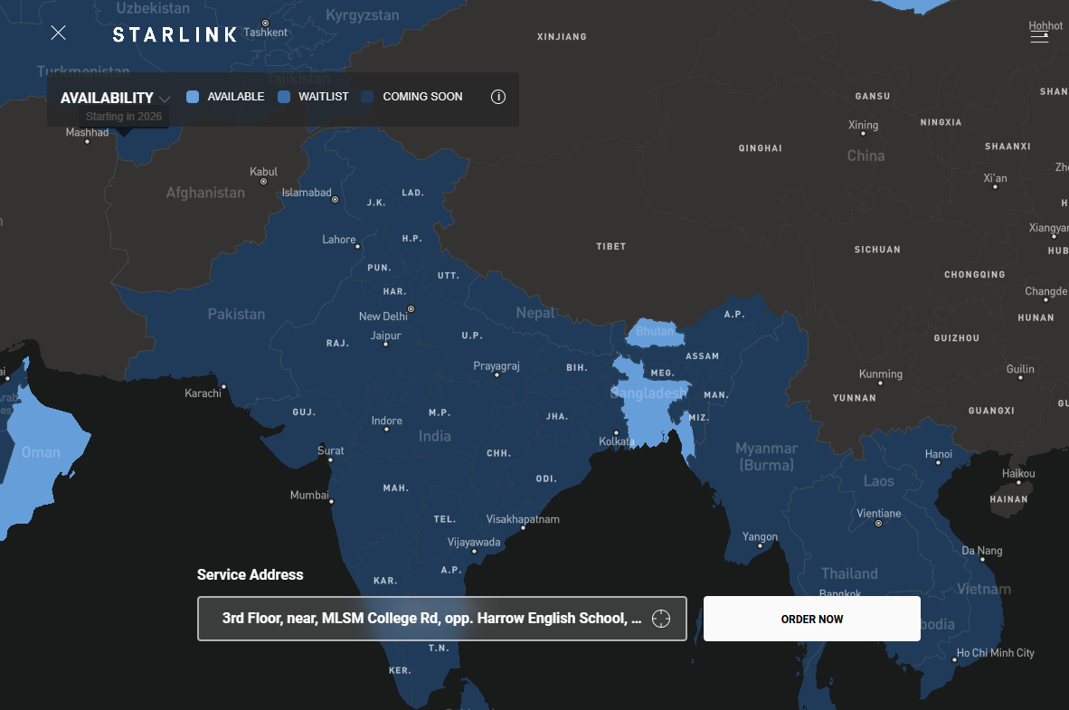 Starlink India Launch Date, Price, Plans, Speed, Availability And More 1 Starlink India Launch Date, Price, Plans, Speed, Availability And More 1