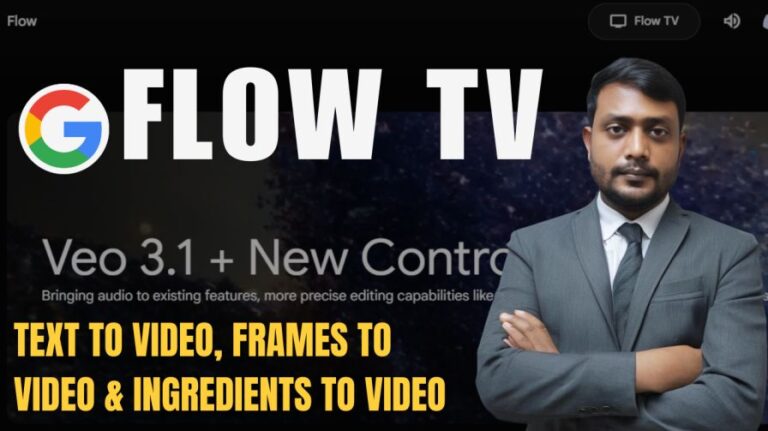 Google Flow TV Tutorial: Text to Video, Frames to Video & Ingredients to Video | Google Flow TV 10 Prompts 5 Google Flow Tutorial Nitish Verma