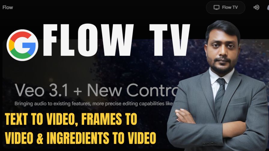 Google Flow TV Tutorial: Text to Video, Frames to Video & Ingredients to Video | Google Flow TV 10 Prompts 1 Google Flow Tutorial Nitish Verma