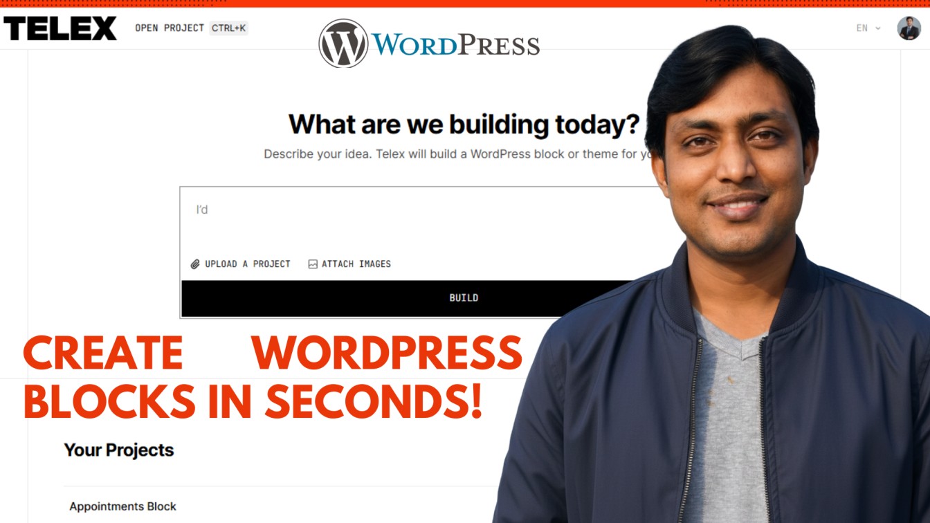 Telex Automattic AI: बिना कोडिंग के WordPress Custom Blocks कैसे बनाएं? (Complete Guide) 1